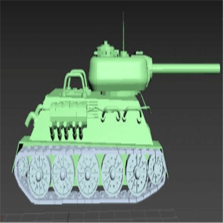 万源充气军用坦克模型